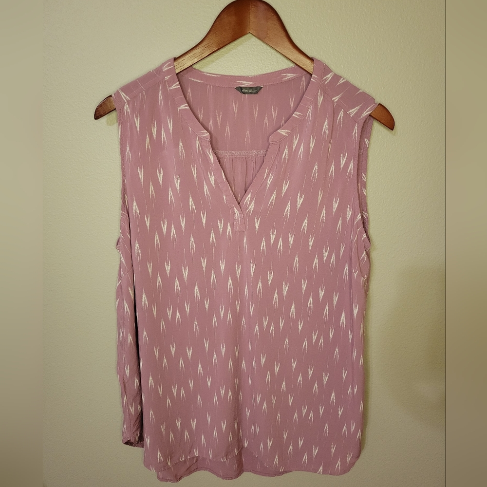 Eddie Bauer purple tank